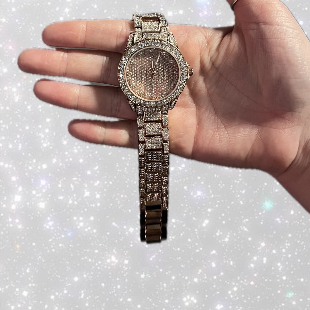 Diamonique Wrist Watch. I have some extension pieces to go with it!